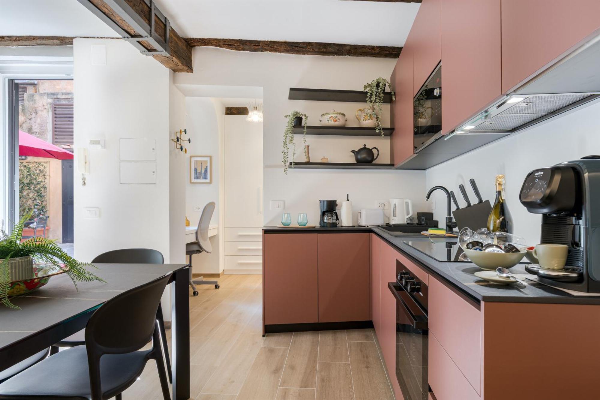 As Feel - Trastevere Nest With Secret Patio Rom